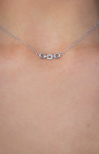 Load image into Gallery viewer, Georgini Diamond Links Necklace
