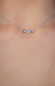 Georgini Diamond Links Necklace