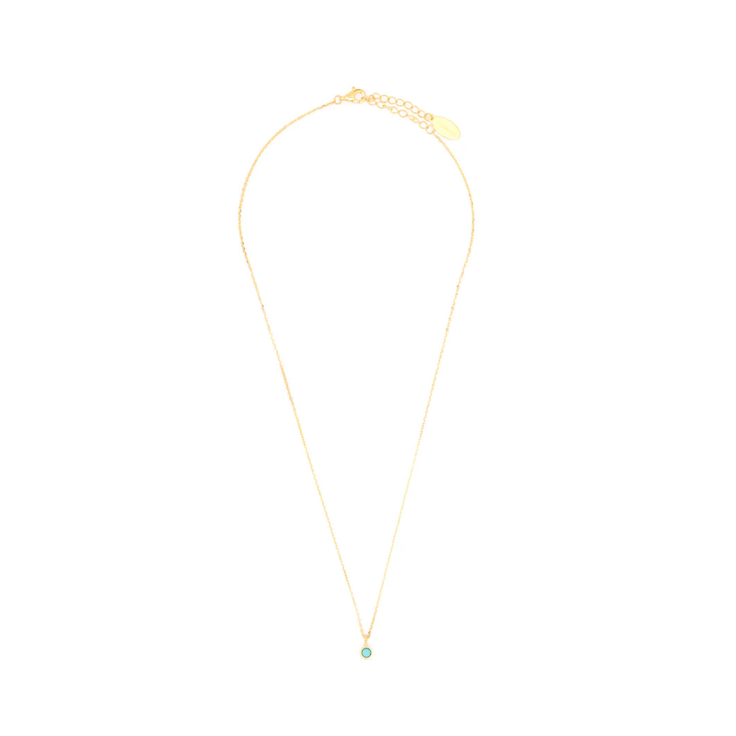 Georgini Diamond & Turquoise Necklace