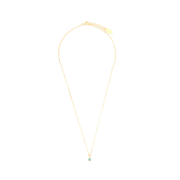 Georgini Diamond & Turquoise Necklace