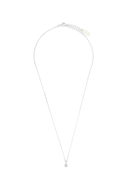 Georgini Diamond & Fresh Water Pearl Necklace