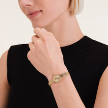Load image into Gallery viewer, Mini Small Edit Gold Watch
