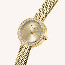 Load image into Gallery viewer, Mini Small Edit Gold Watch
