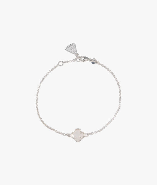Petite Clover Mother Of Pearl Bracelet