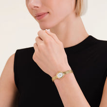 Load image into Gallery viewer, Mini Oval Gold Watch

