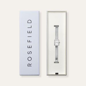 Mini Octagon Silver Watch