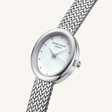 Load image into Gallery viewer, Mini Oval Silver Watch
