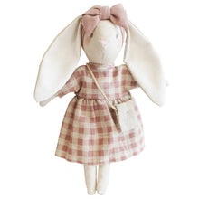 Load image into Gallery viewer, Mini Sofia Bunny 27cm Rose Check
