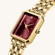 Load image into Gallery viewer, Octagon XS Burgundy Watch
