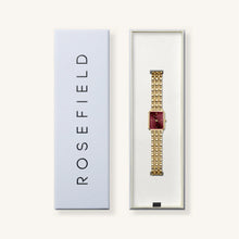Load image into Gallery viewer, Octagon XS Burgundy Watch
