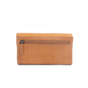 Tan Rose Purse