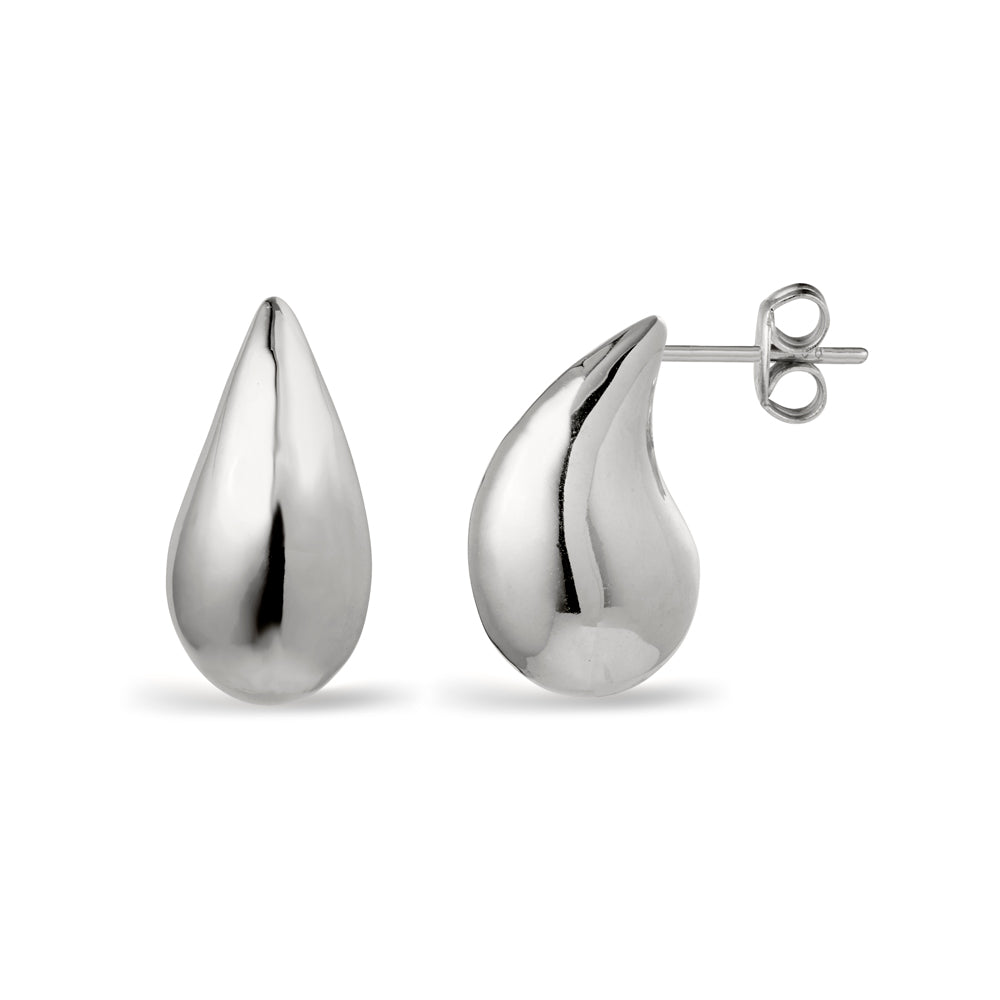 Teardrop Stud Earrings