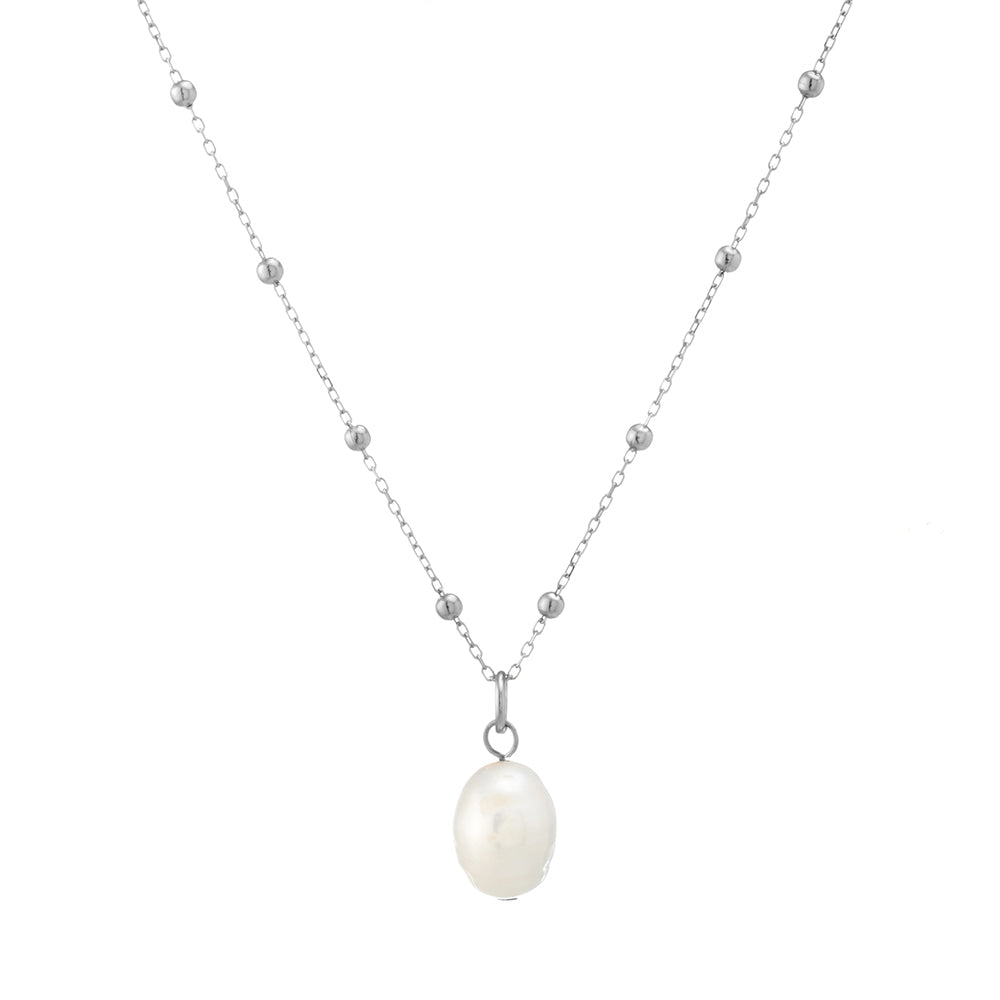 Baroque Drop Pearl Fancy Necklace