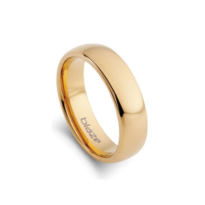 Tungsten Men’s Gold Ring