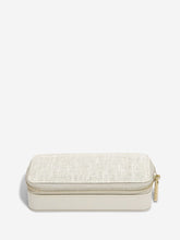 Load image into Gallery viewer, Oatmeal &amp; Linen Medium Travel Jewellery Box
