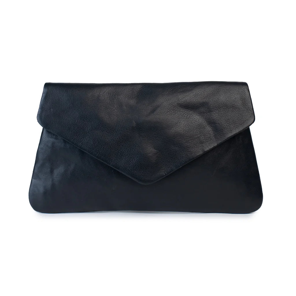 Black Riley Clutch