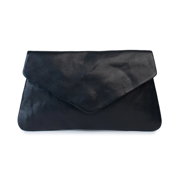 Black Riley Clutch