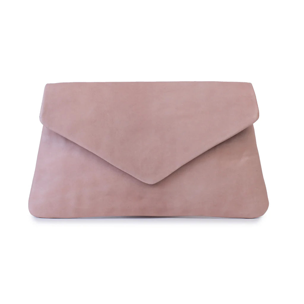 Dusky Pink Riley Clutch