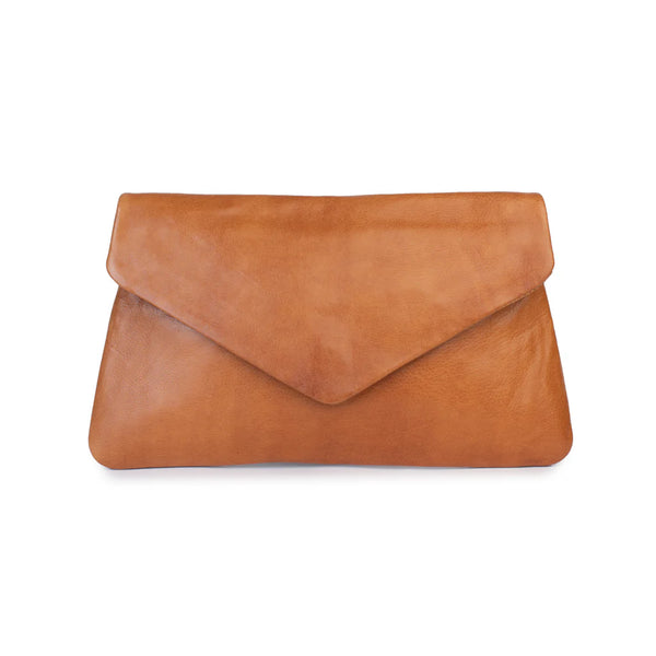 Tan Riley Clutch