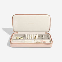 Load image into Gallery viewer, Blush Sleek Necklace Travel Jewellery Box
