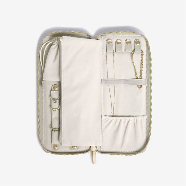 Oatmeal Jewellery Roll