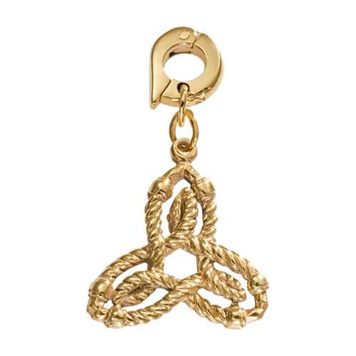 Nikki Lissoni Gold Plate Inner Strength Charm