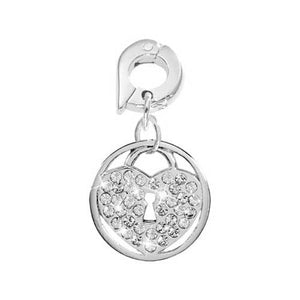 Nikki Lissoni Heart Padlock Charm