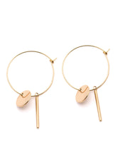 Load image into Gallery viewer, Pastiche Gold Desert Moon Earrings
