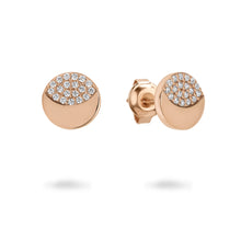 Load image into Gallery viewer, Slate Rose Gold Earrings
