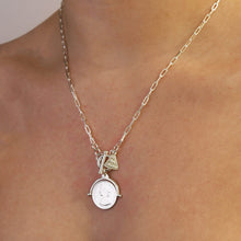 Load image into Gallery viewer, Coin Flip Necklace with Clip Chain
