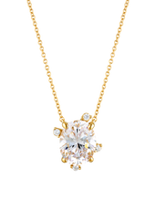 Load image into Gallery viewer, Gold Southern Lights Necklace
