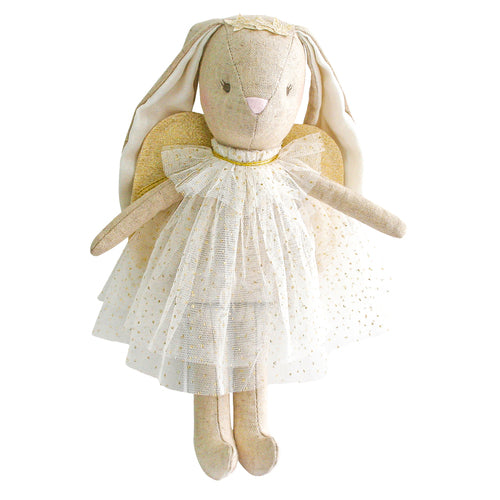 Mini Angel Bunny Gold/Ivory