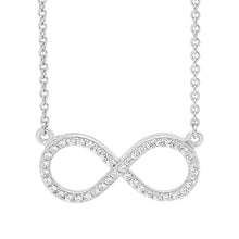 Load image into Gallery viewer, Silver Infinity Necklace
