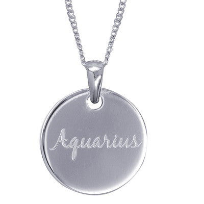 Aquarius Star Sign Necklace
