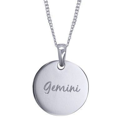 Gemini Star Sign Necklace
