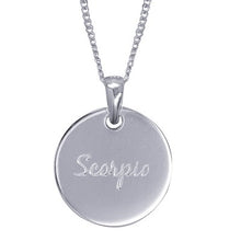 Load image into Gallery viewer, Scorpio Star Sign Necklace
