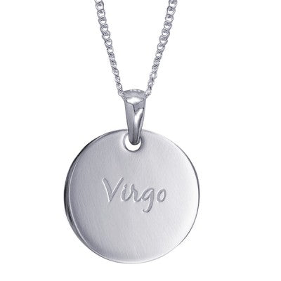 Virgo Star Sign Necklace
