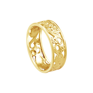 Filigree Gold Ring