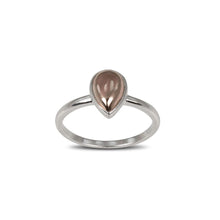 Load image into Gallery viewer, Fine Pear Shape Rose Gold-Filled Ring
