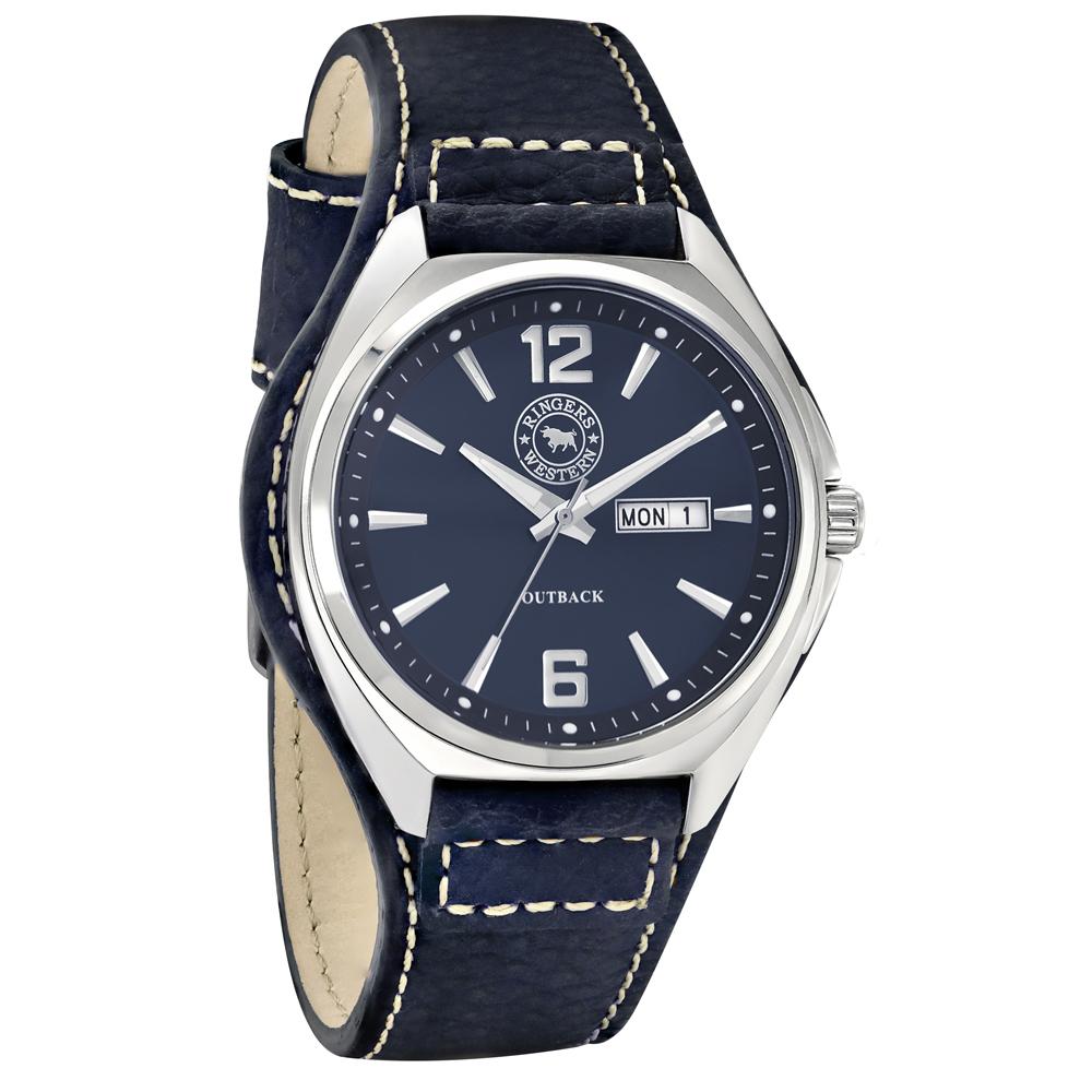 Ringers Western Outback Blue Leather Watch