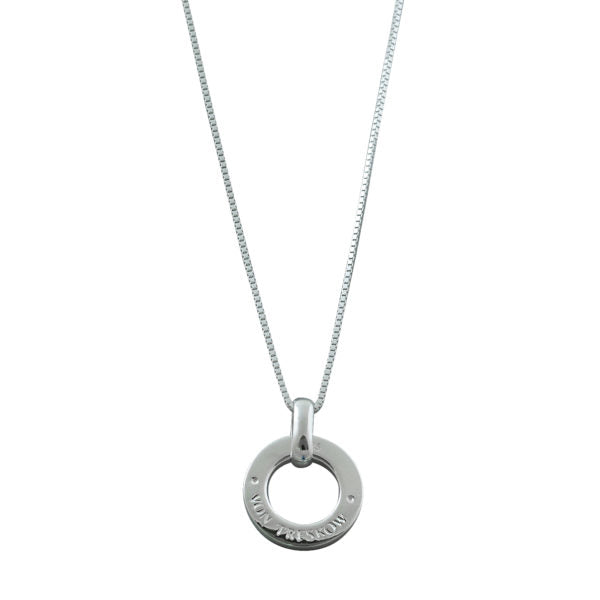 Adjustable Chain Necklace with VT Disc