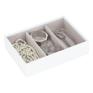 Stackers White Stone Classic Set of 3