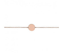Load image into Gallery viewer, Flat Disc Bracelet - Rose
