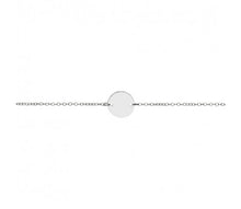 Load image into Gallery viewer, Flat Disc Bracelet - Silver
