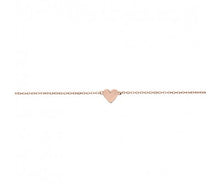 Load image into Gallery viewer, Petite Heart bracelet - Rose
