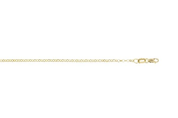 Gold Belcher Chain 50cm