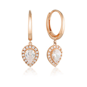 Splendore Rose Gold Earrings