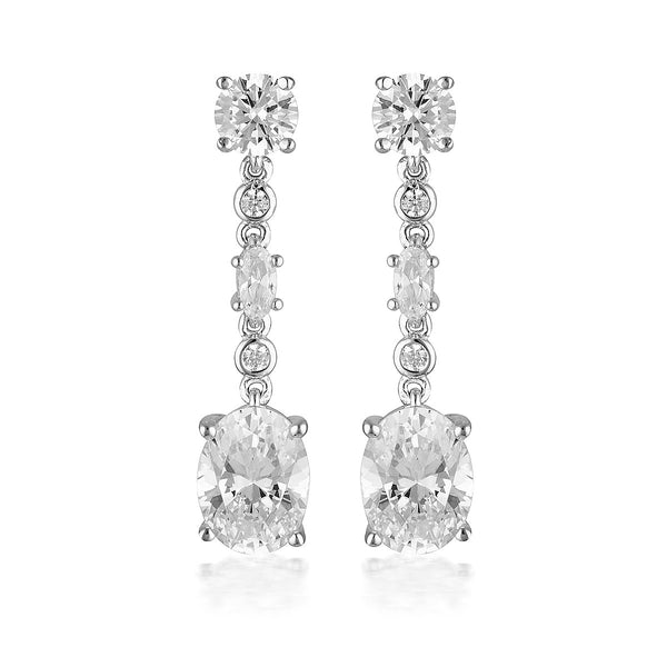 Lusso Silver Earrings